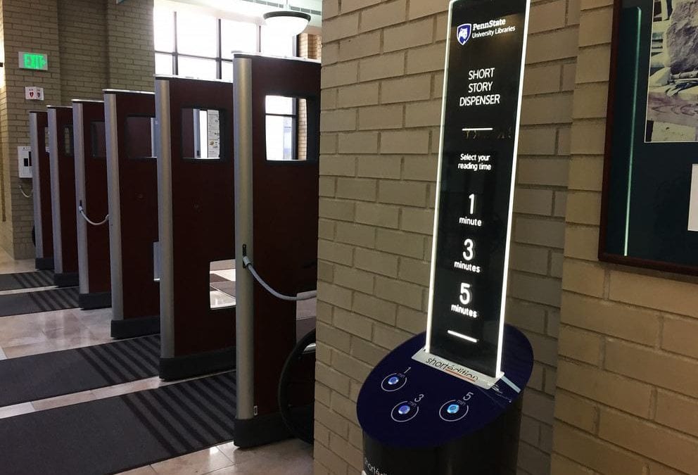 Literature On the Go: Penn State Libraries’ Short Story Dispensers